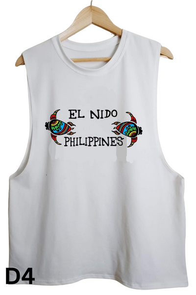 Palawan Muscle Tee For Men l Philippine Shirt l Sando For Men - SLK13