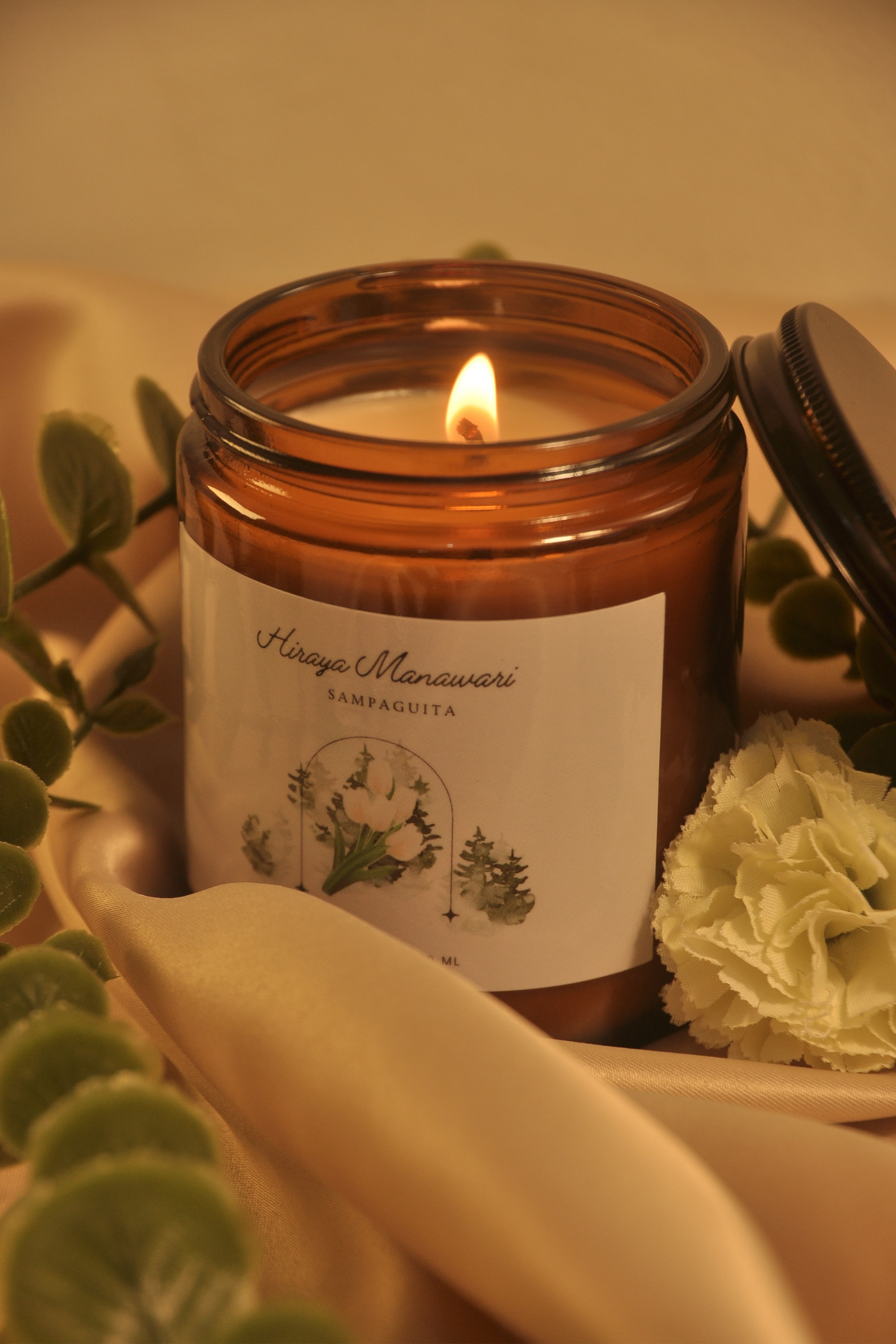 Hiraya Manawari Candle Wax Philippine Scents | Sampaguita