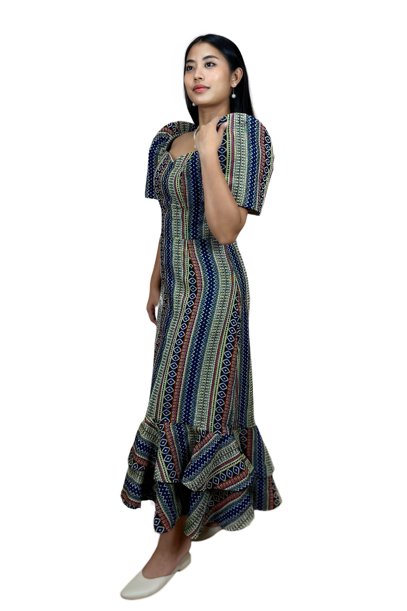Elegant Filipiniana Dress for women 