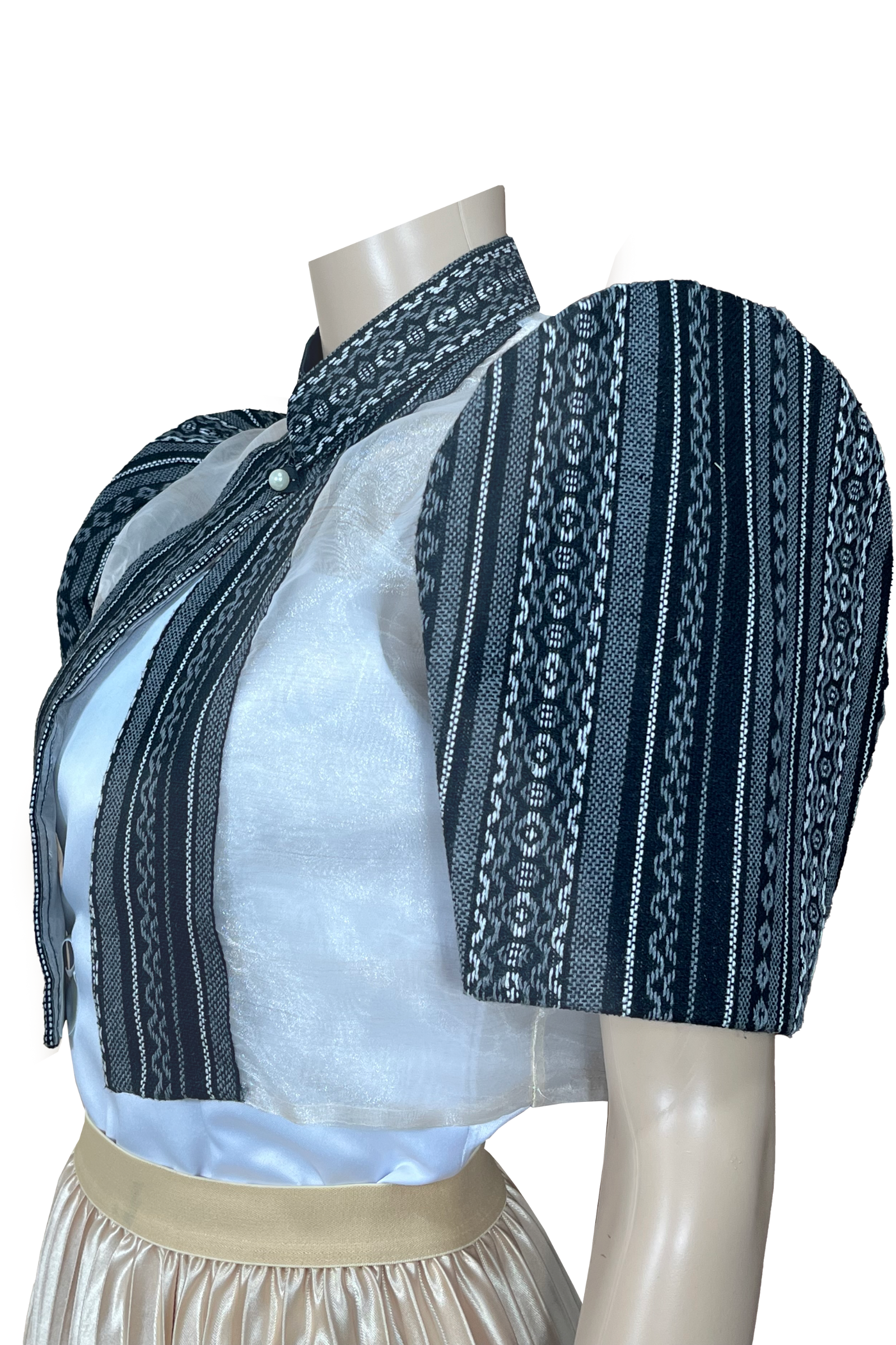 Ethnic Filipiniana Bolero for Cultural Events