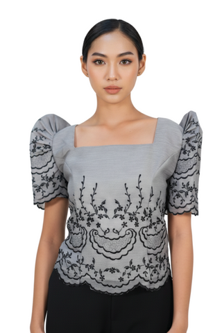 Premium Modern filipiniana Top 