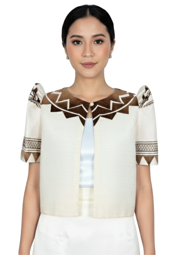 Elegant Filipiniana Bolero 