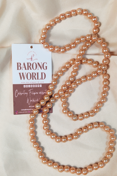 Elegant Long Pearl Necklace | Philippine Accessory | Filipina Necklace - JB015