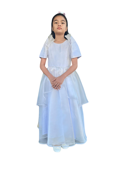 Premium Filipiniana Flower Girl Dress - Chloe - JB344