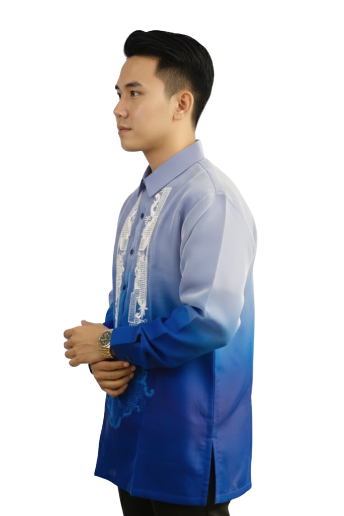 Colored Barong Tagalog 