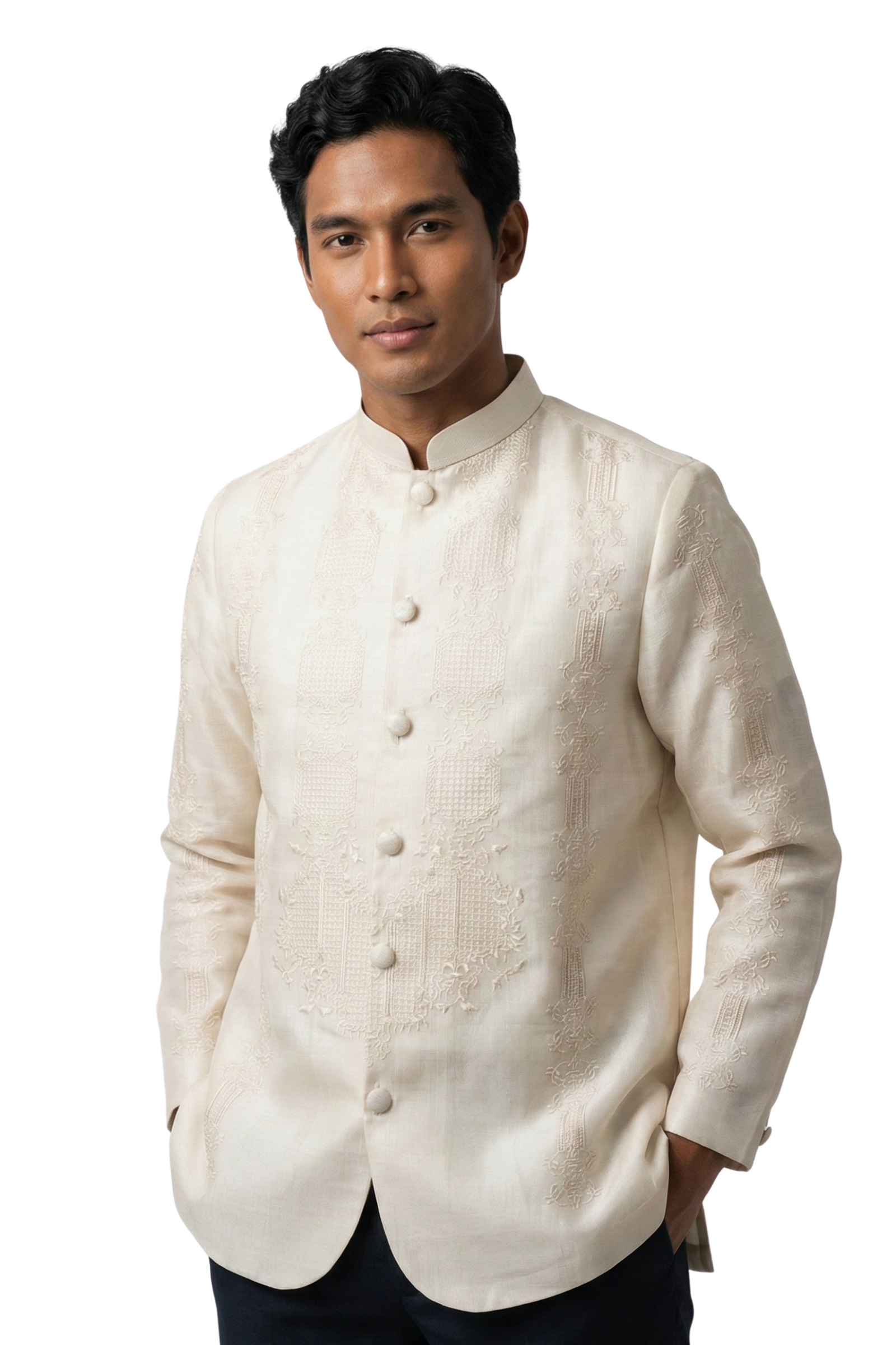 Elegant Premium Raya Barong Tagalog