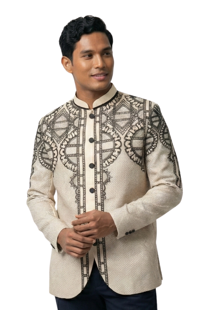Cocoon Callado Barong Tagalog Coat