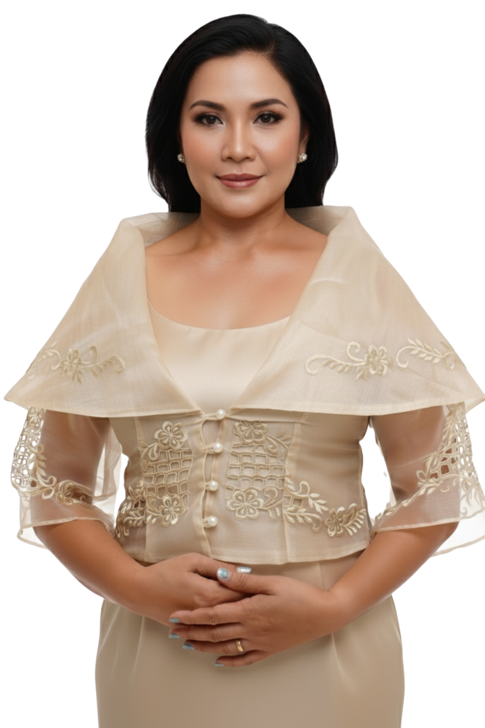 Elegant Filipiniana Top 
