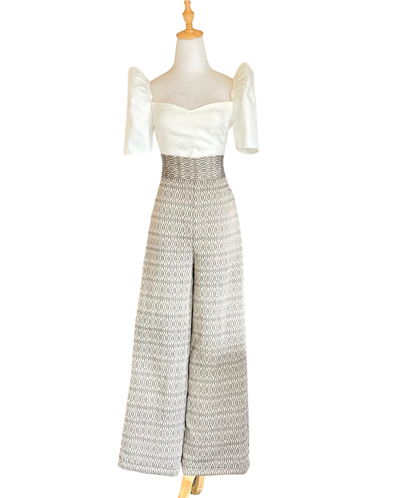 Cordillera Linaktub Handmade Filipiniana Jumpsuit HA002 Barong