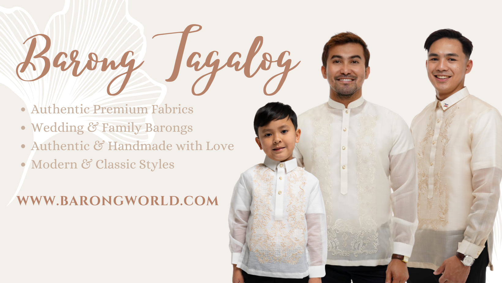 BarongWorld Official Store Barong Tagalog Online Barong World