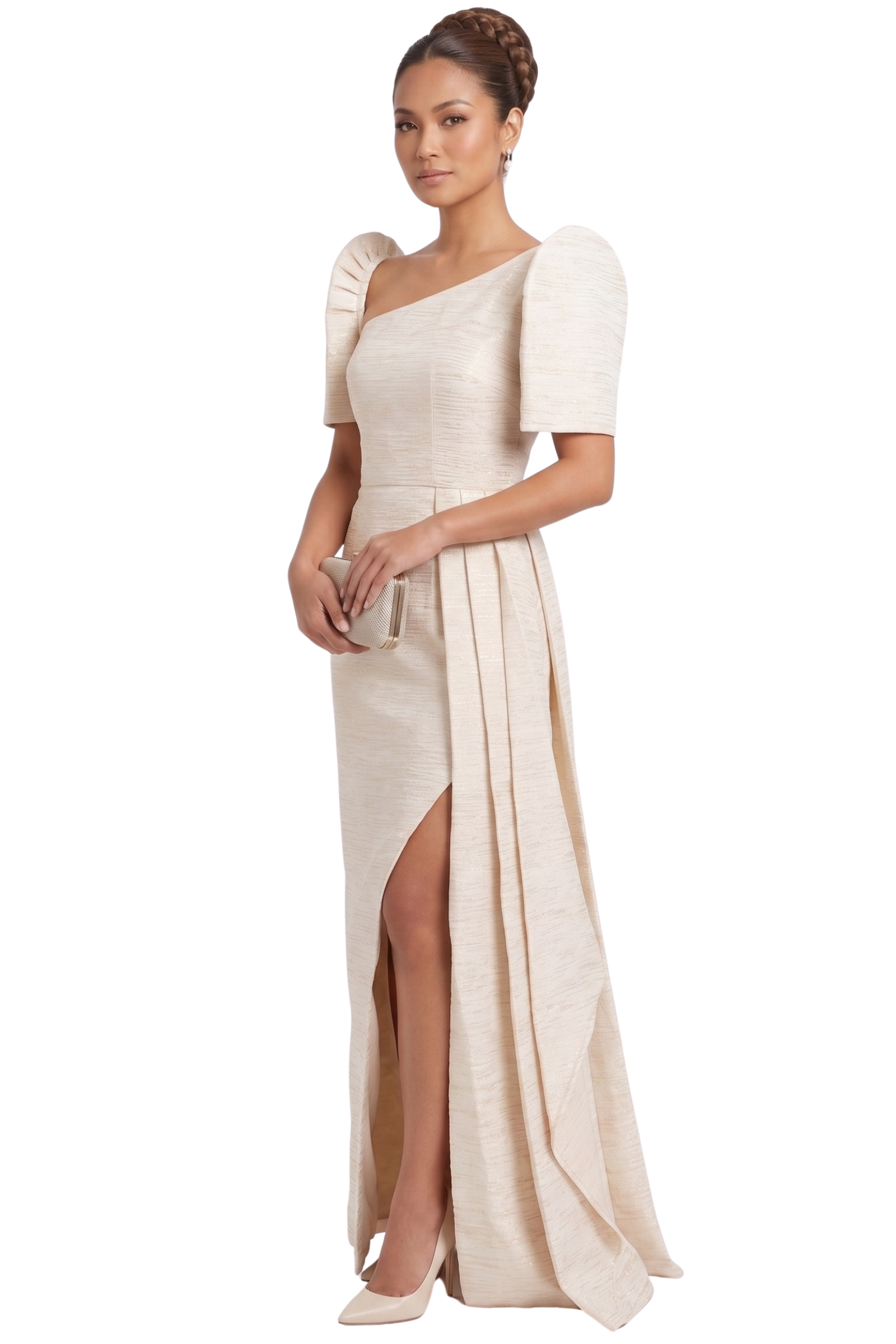 Handwoven Inabel Filipiniana Dress - Small - US918