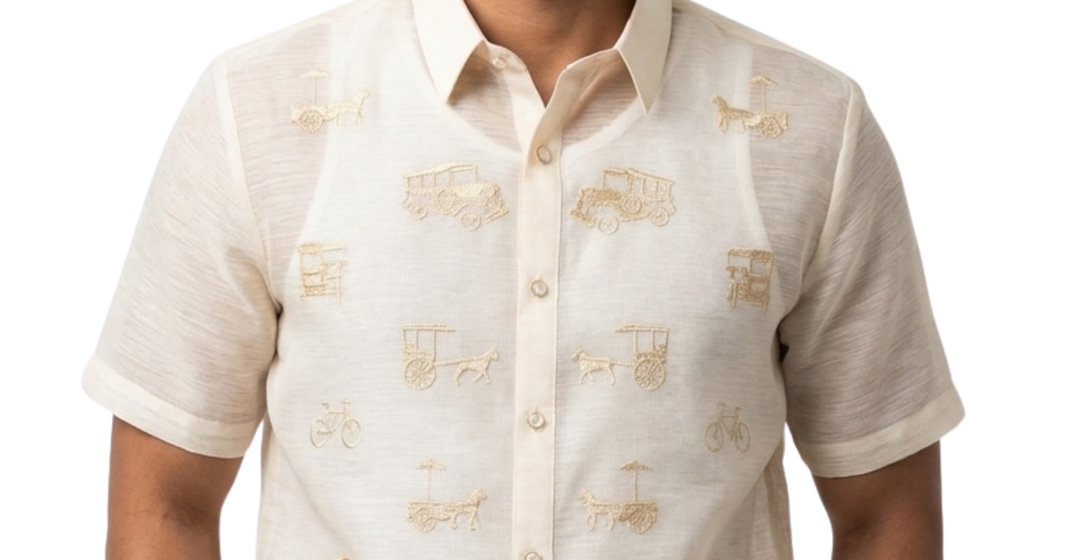 Pina Jusilyn Premium Icon Barong Tagalog - Ruben - SN011 – Barong World