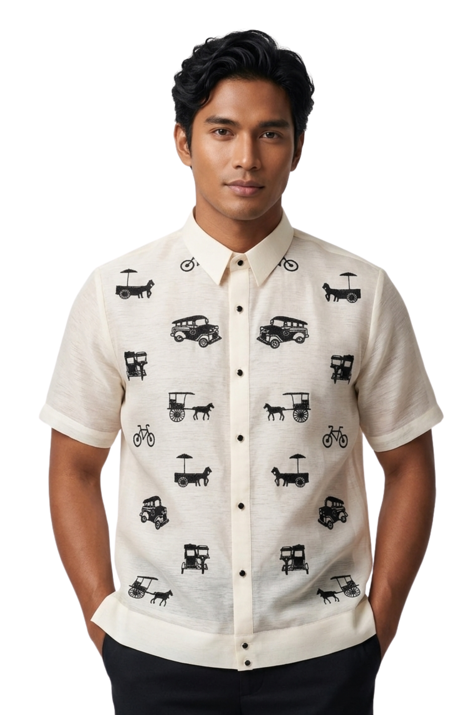 Modern Barong Tagalog for men 