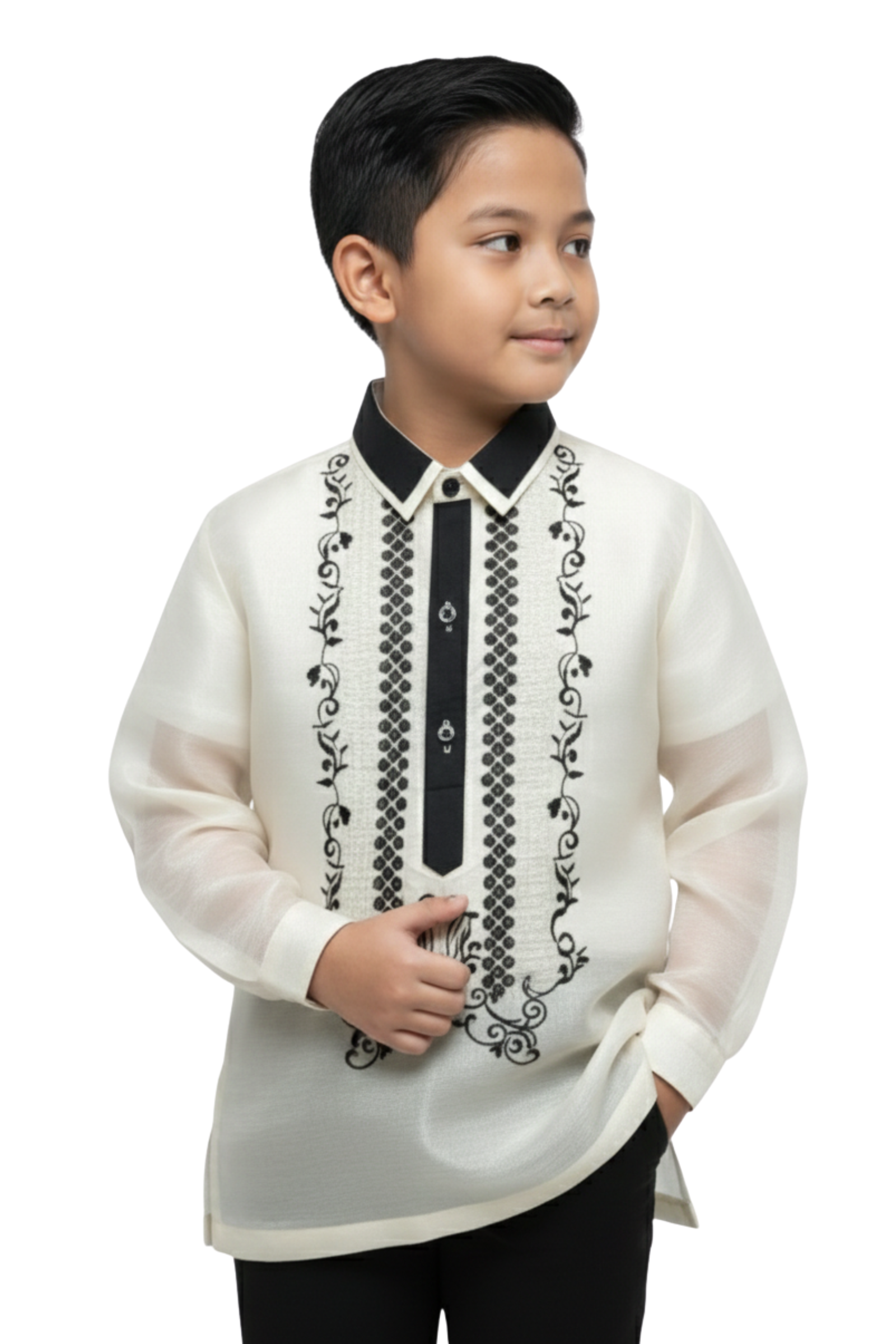 Organza Boy's Barong Tagalog