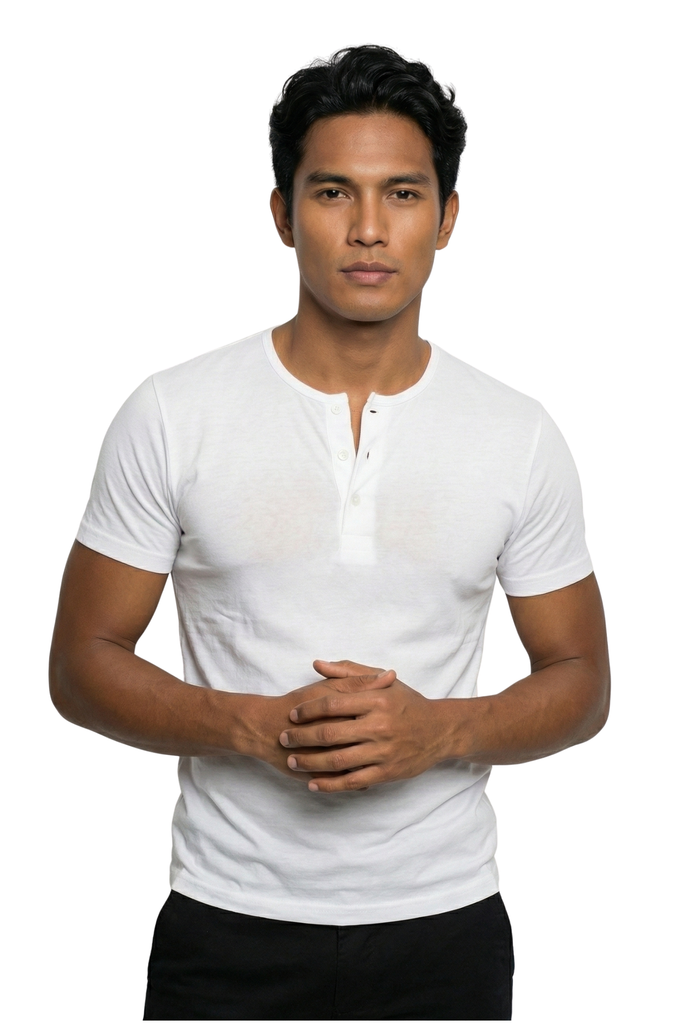 White Camisa De Chino