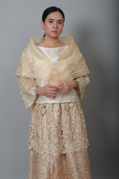 Premium Maria Clara Traditional Filipiniana Baro't Saya - Maria JK03