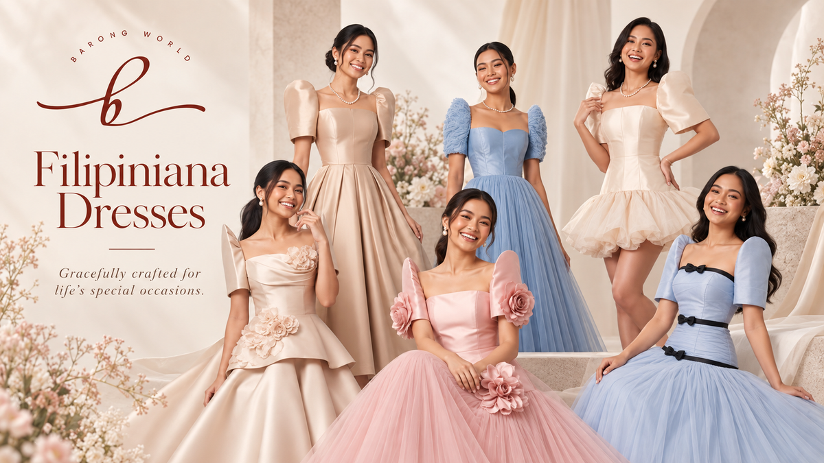 Filipiniana Dresses For Sale 10% Off