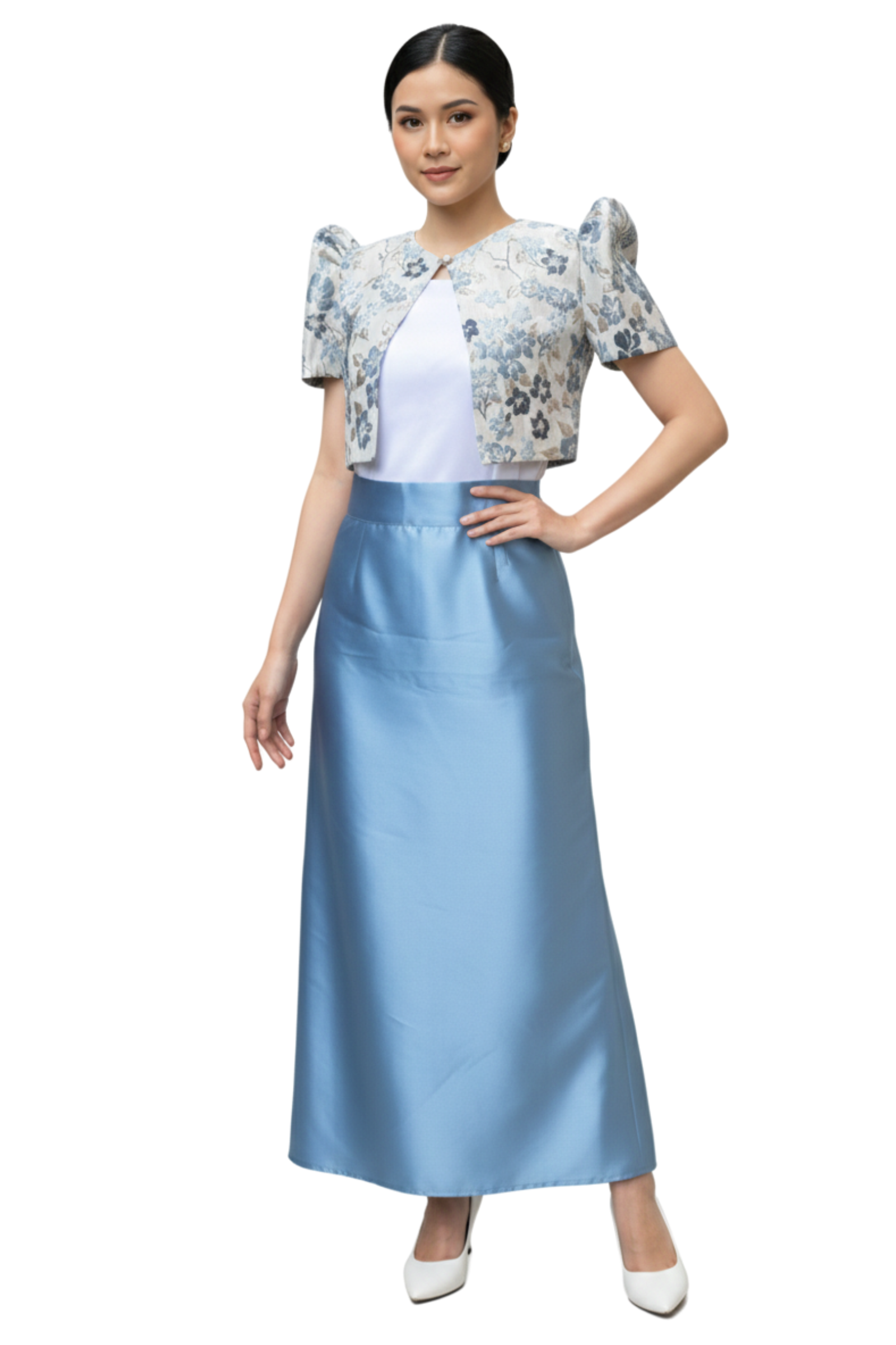 Brocade Modern Filipiniana Bolero