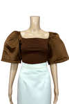 Brown Filipiniana Kimona