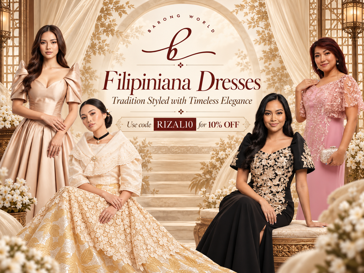 Filipiniana Dresses For Sale 10% Off