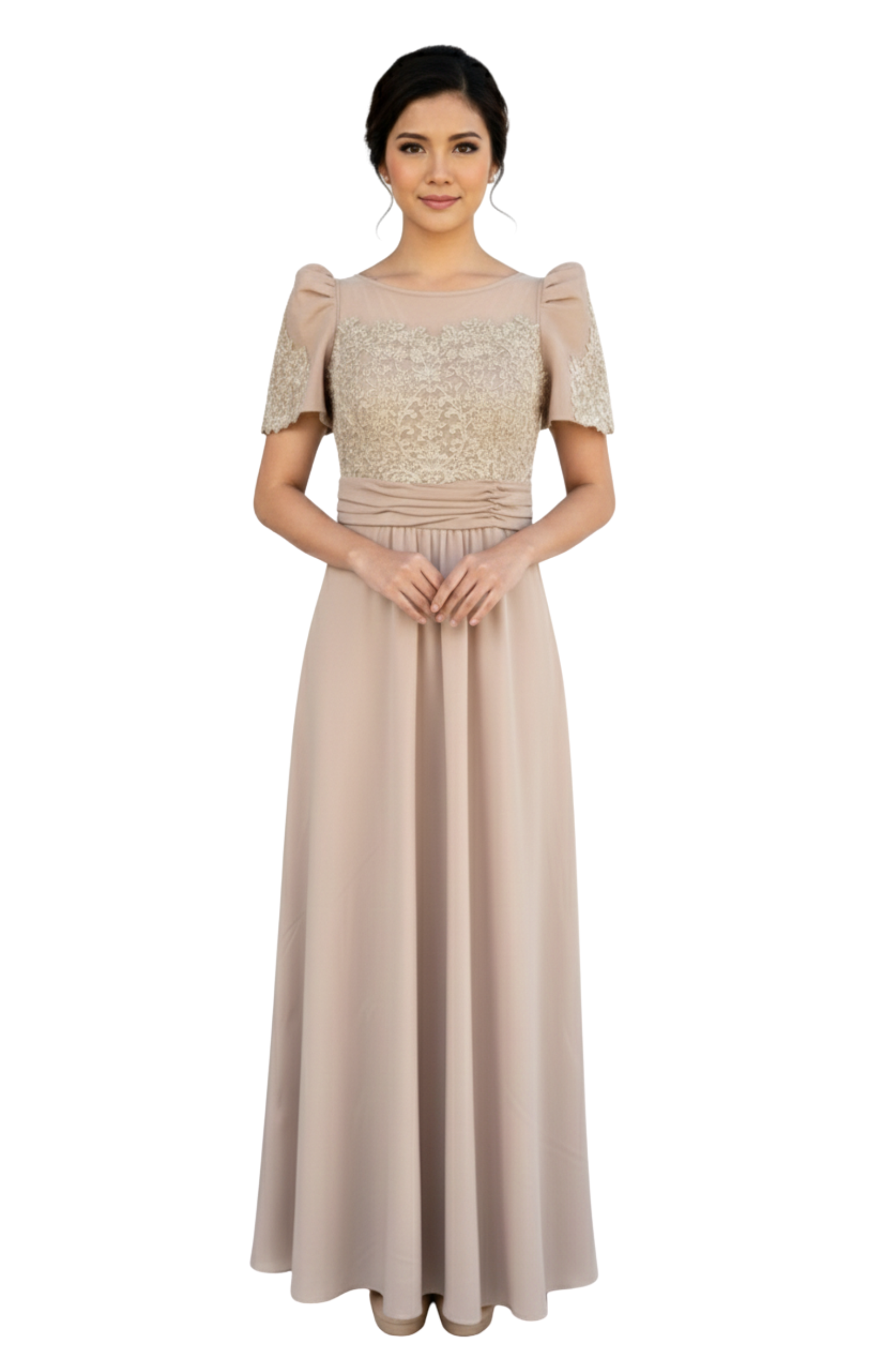 Modern Filipiniana Dress 