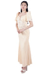 Elegant Filipiniana Long Dress