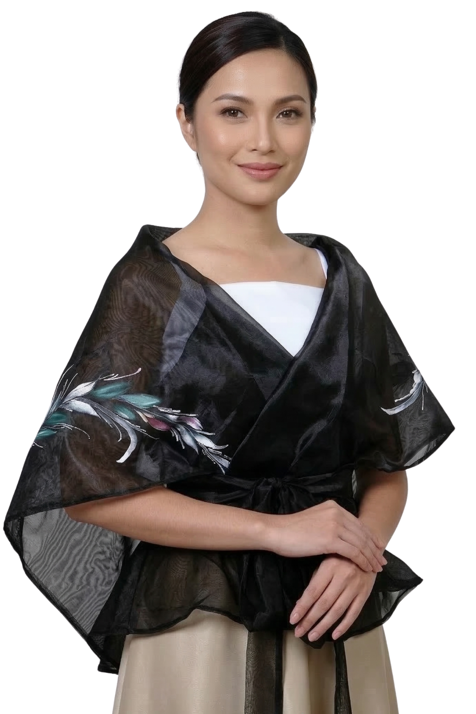 Black Filipiniana Alampay