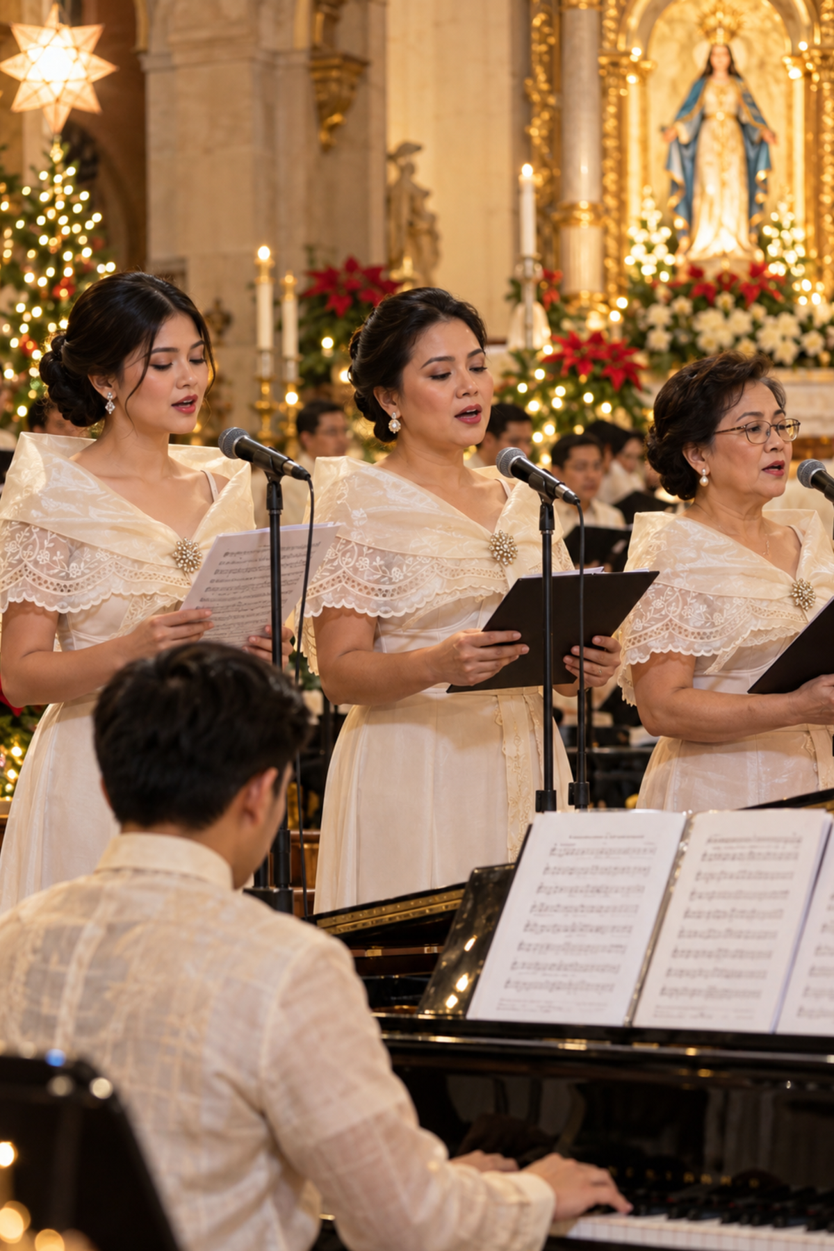 Choir Filipiniana Alampay Set 