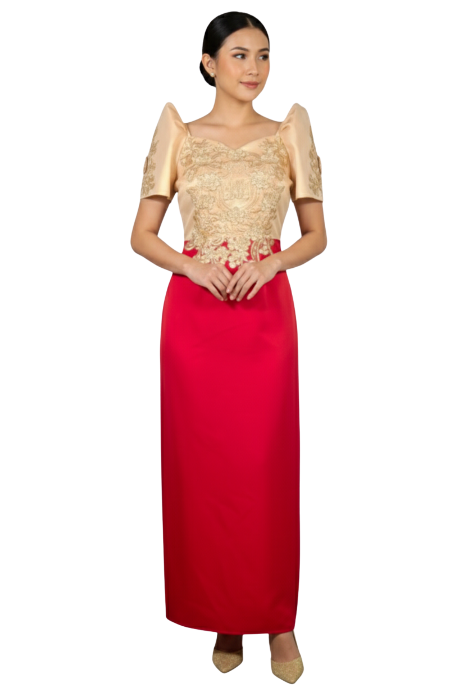 Premium Lace Filipiana Dress