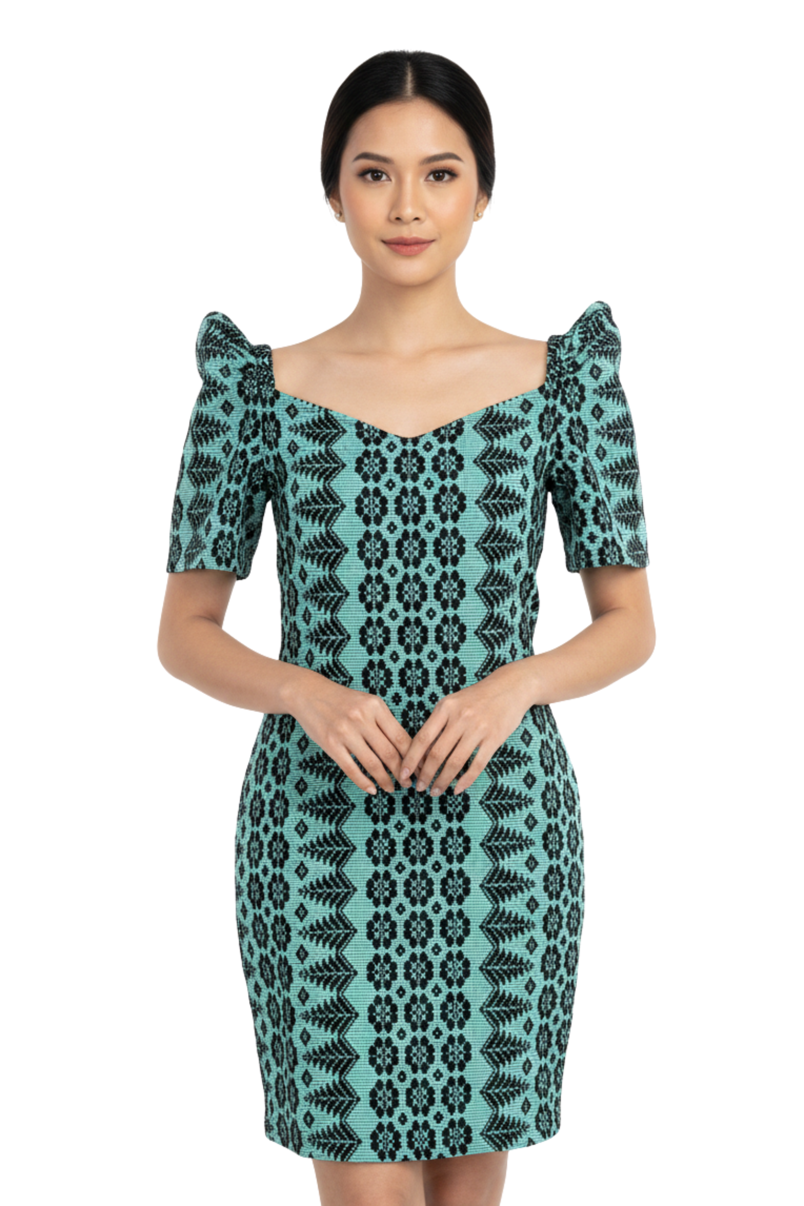 Pinilian filipiniana Dress