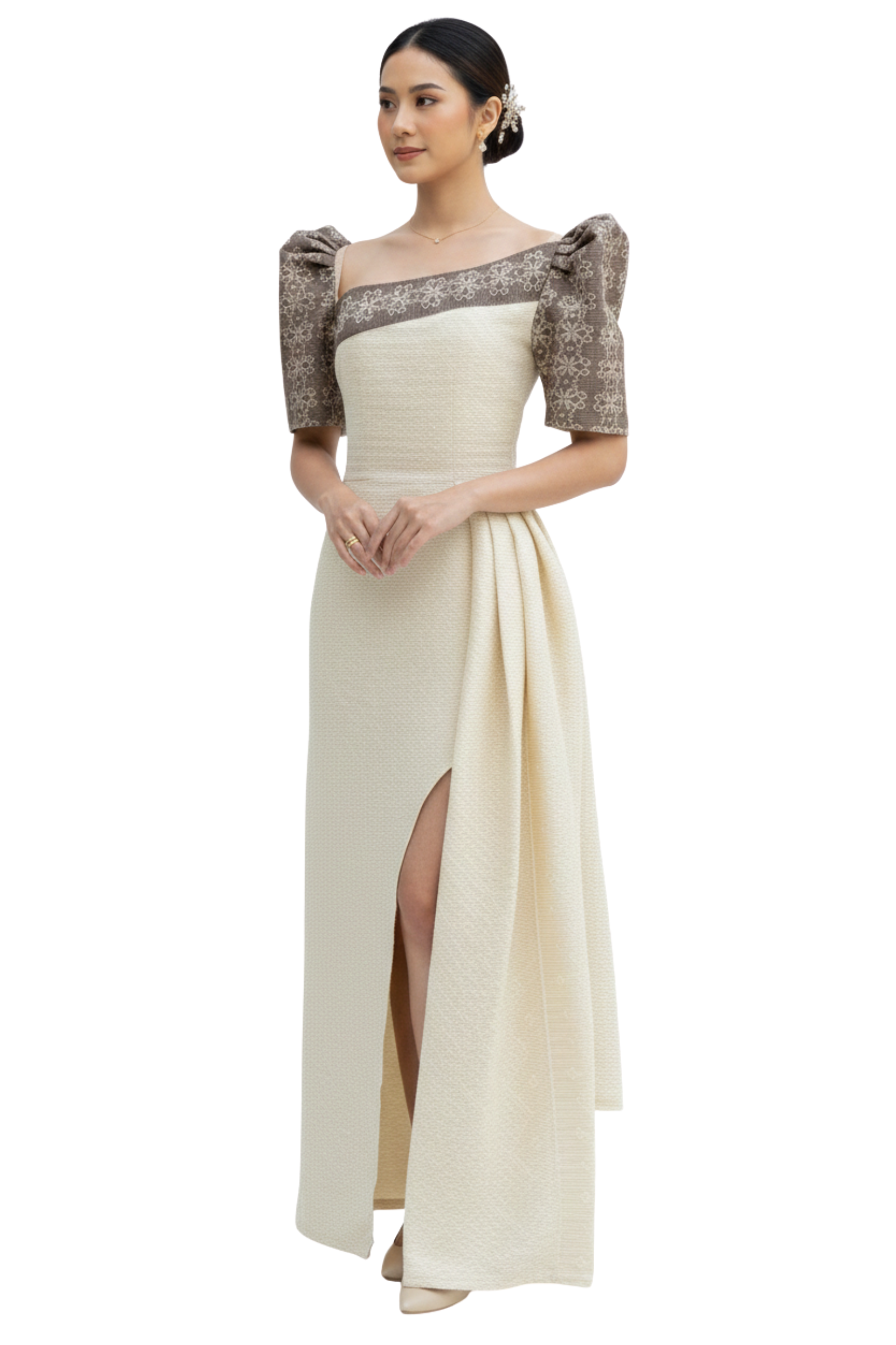 Pinilian Filipiniana Dress