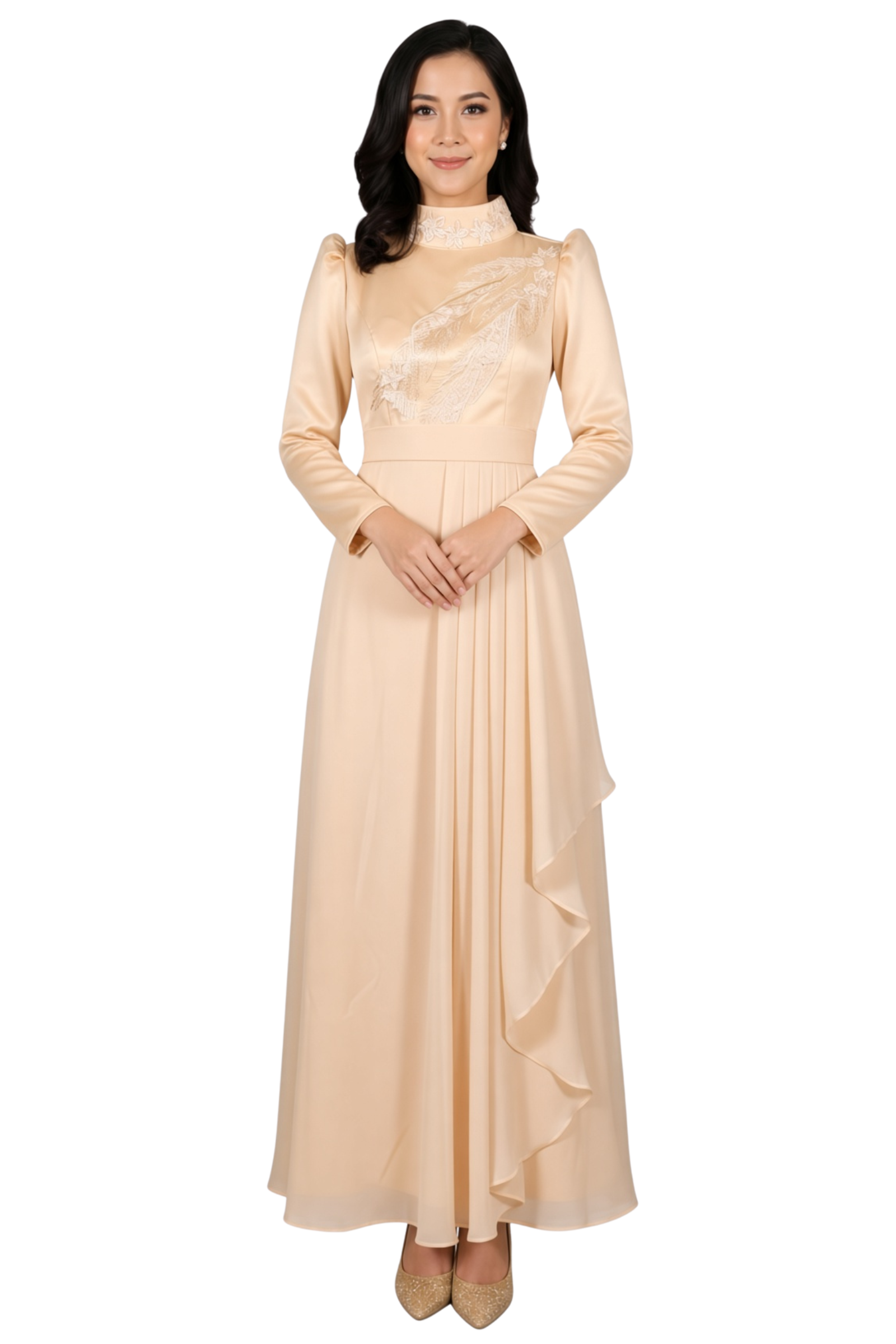 Traditional Filipiniana Dress