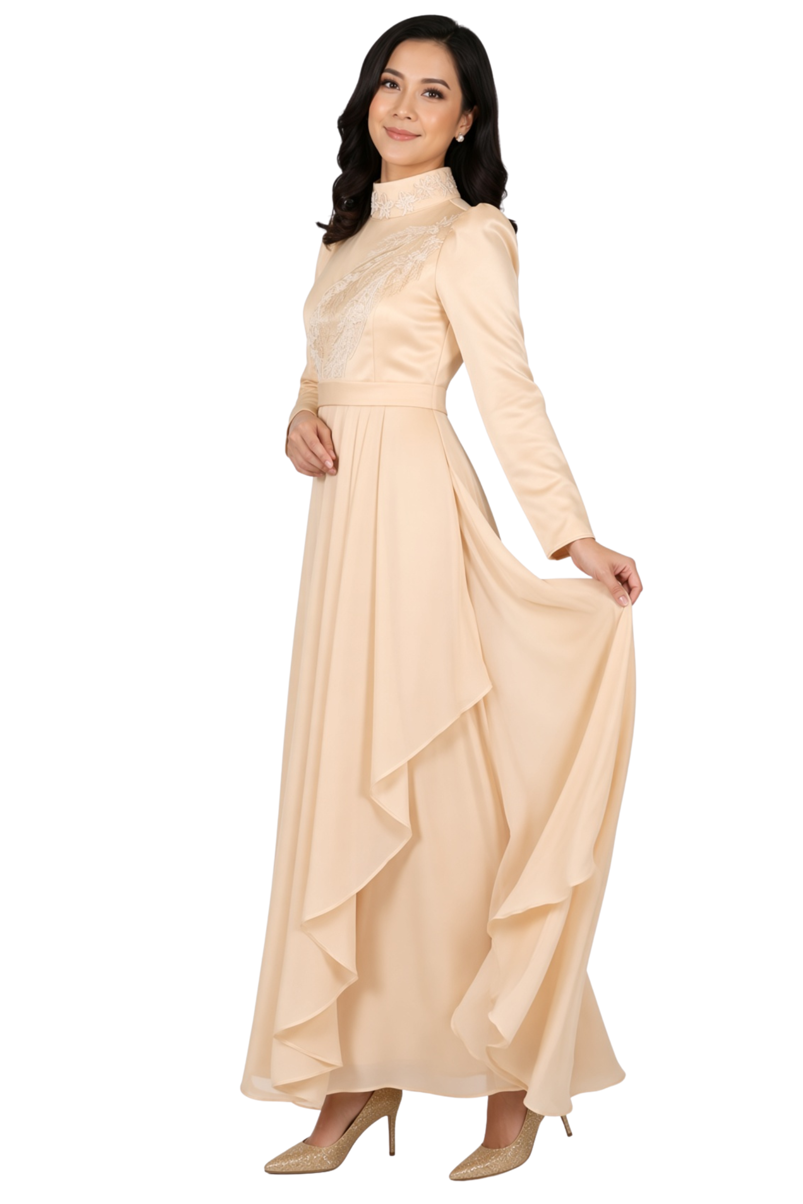 Modern Filipiniana Dress
