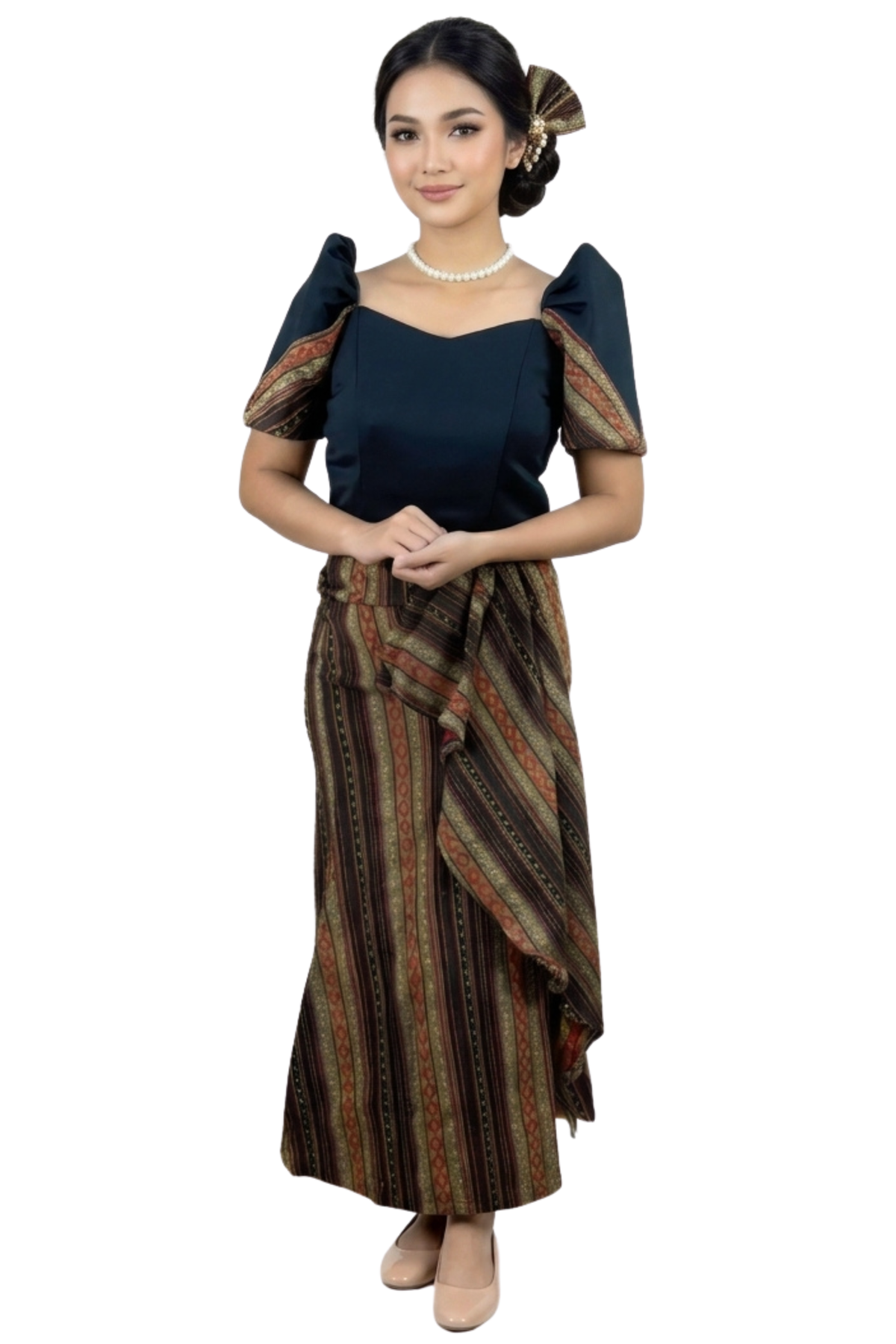 Ethnic Filipiniana Dress