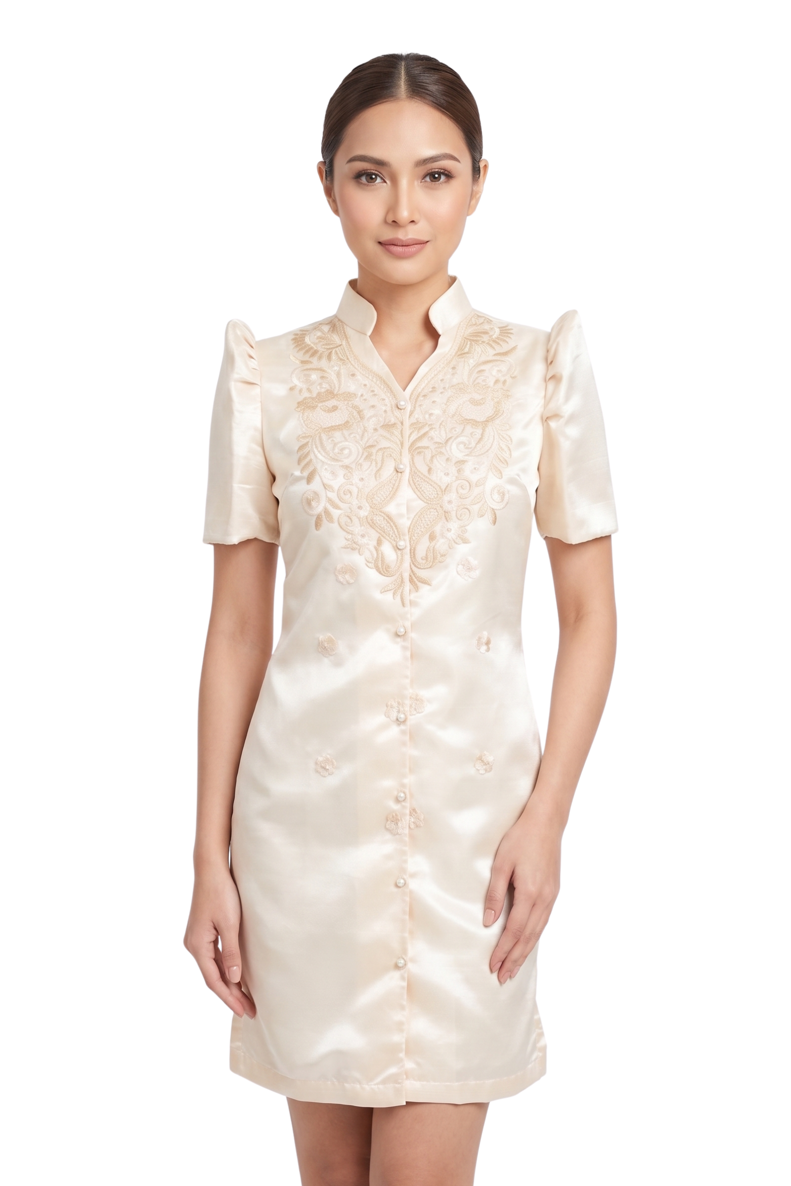 Filipiniana Barong Dress 