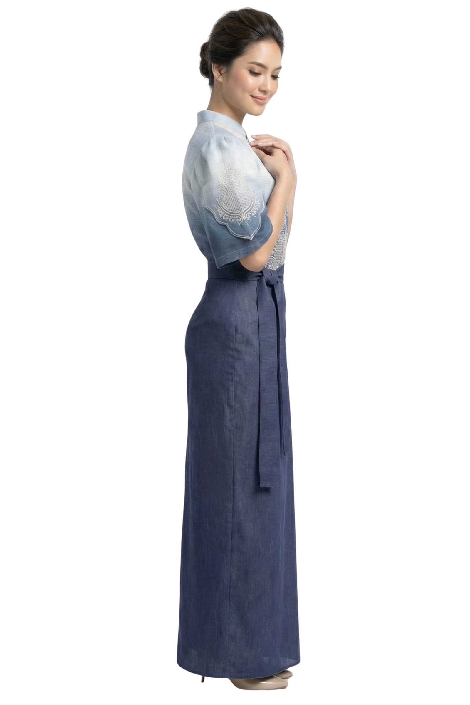 Modern Filipiniana Dress