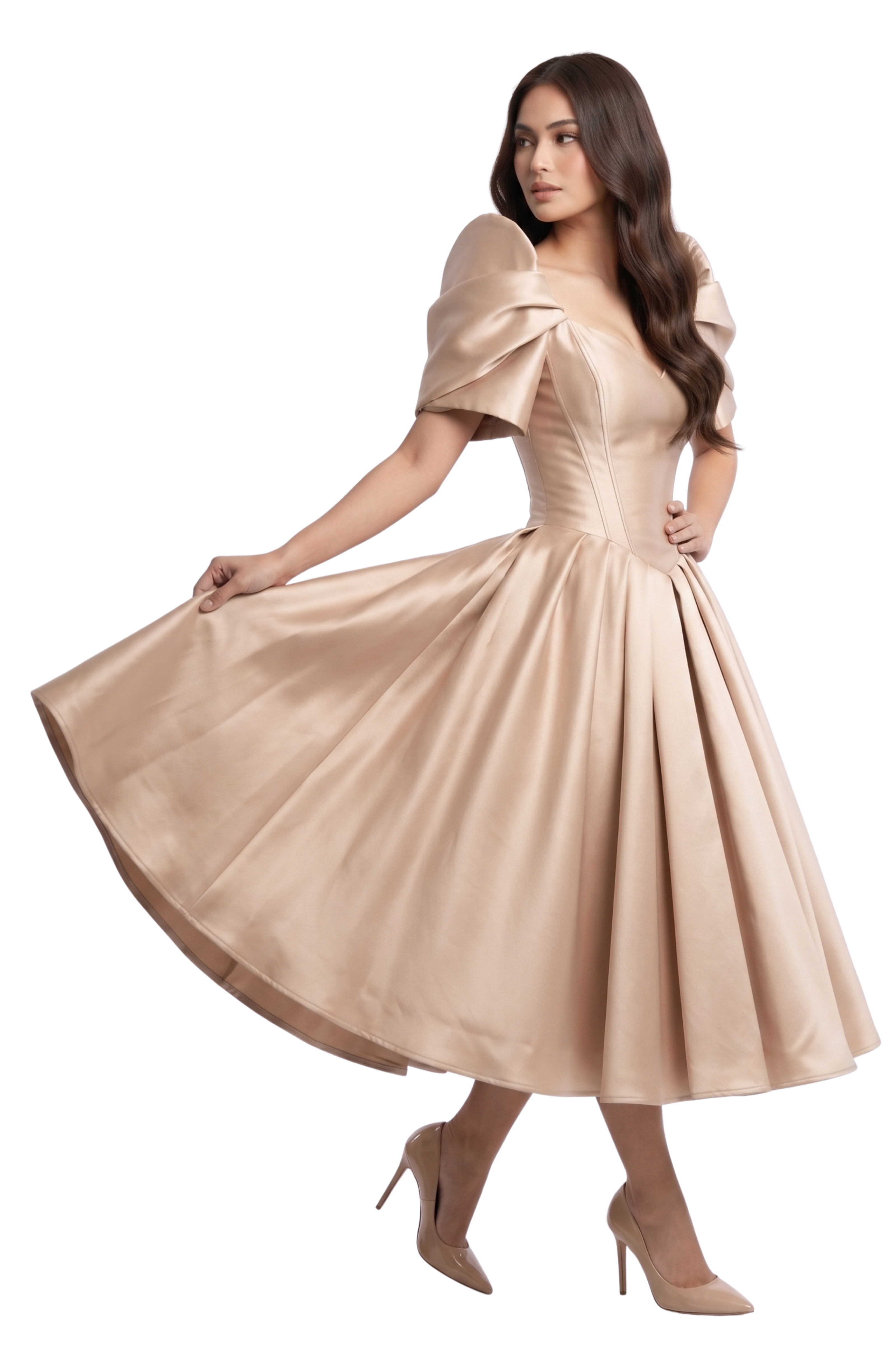 Modern Filipiniana Dress