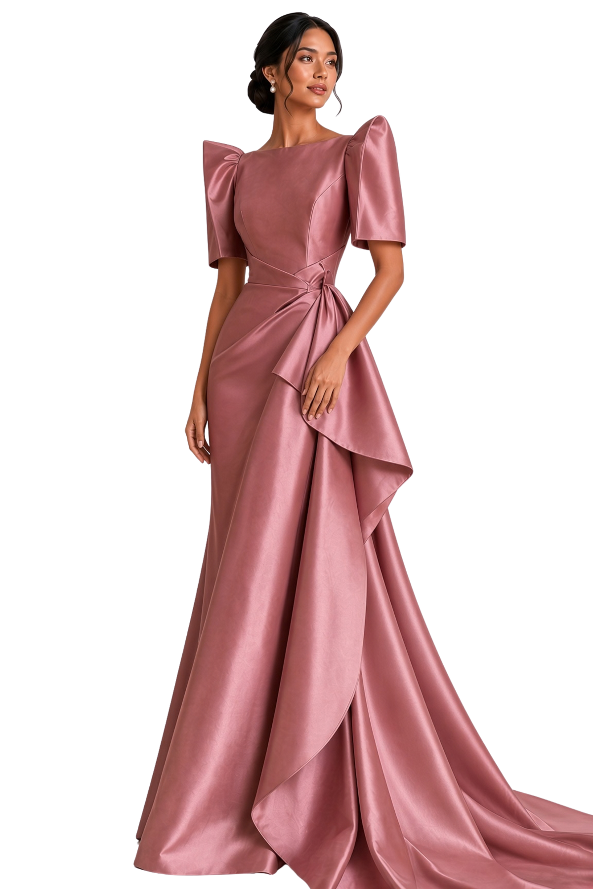 Elegant Filipiniana Gown