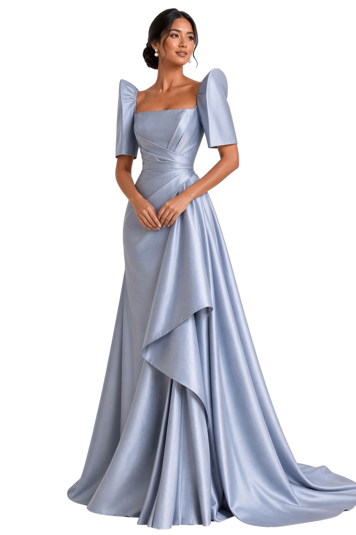 Elegant Filipiniana Gown