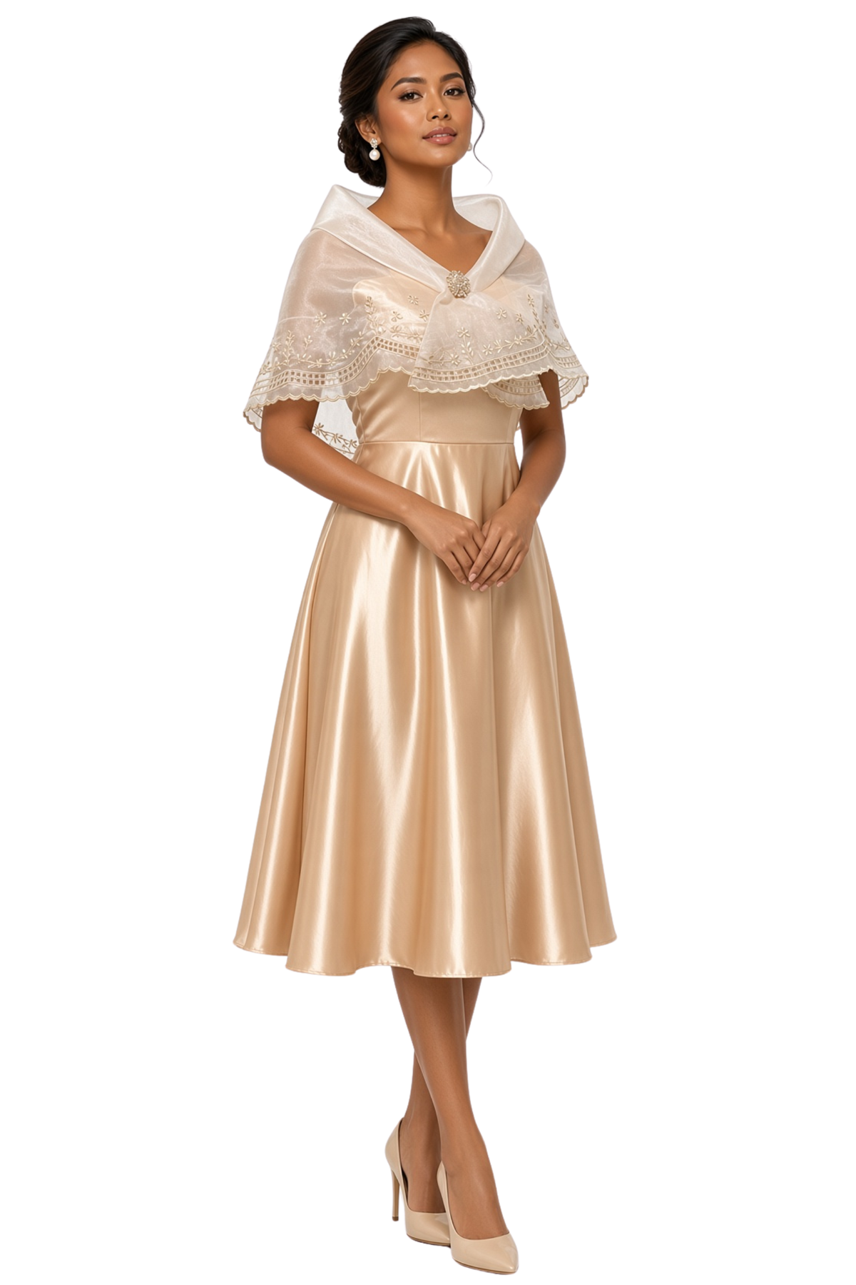 Alampay wtih Filipiniana Dress
