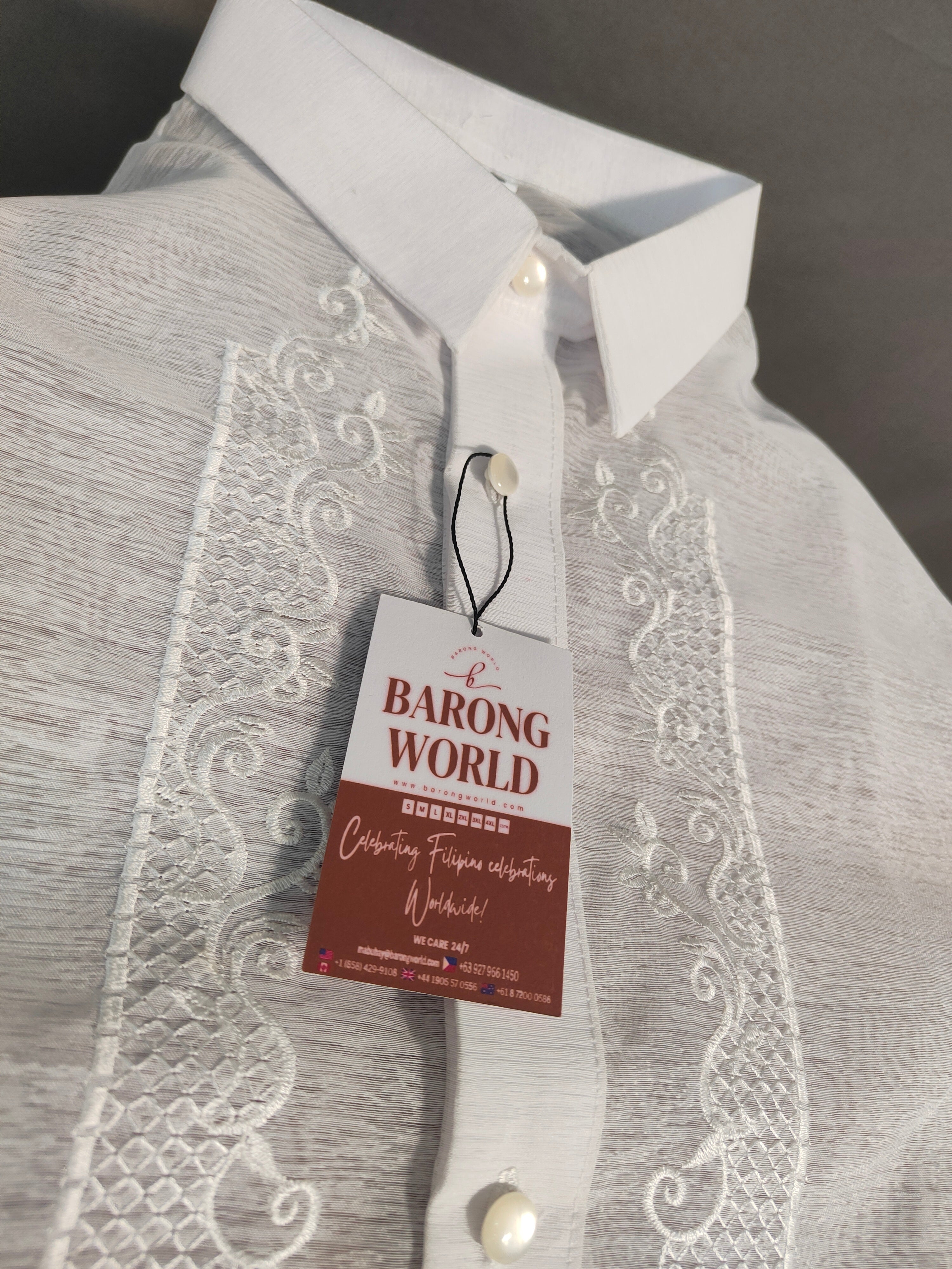 Grooms Wedding Barong Tagalog