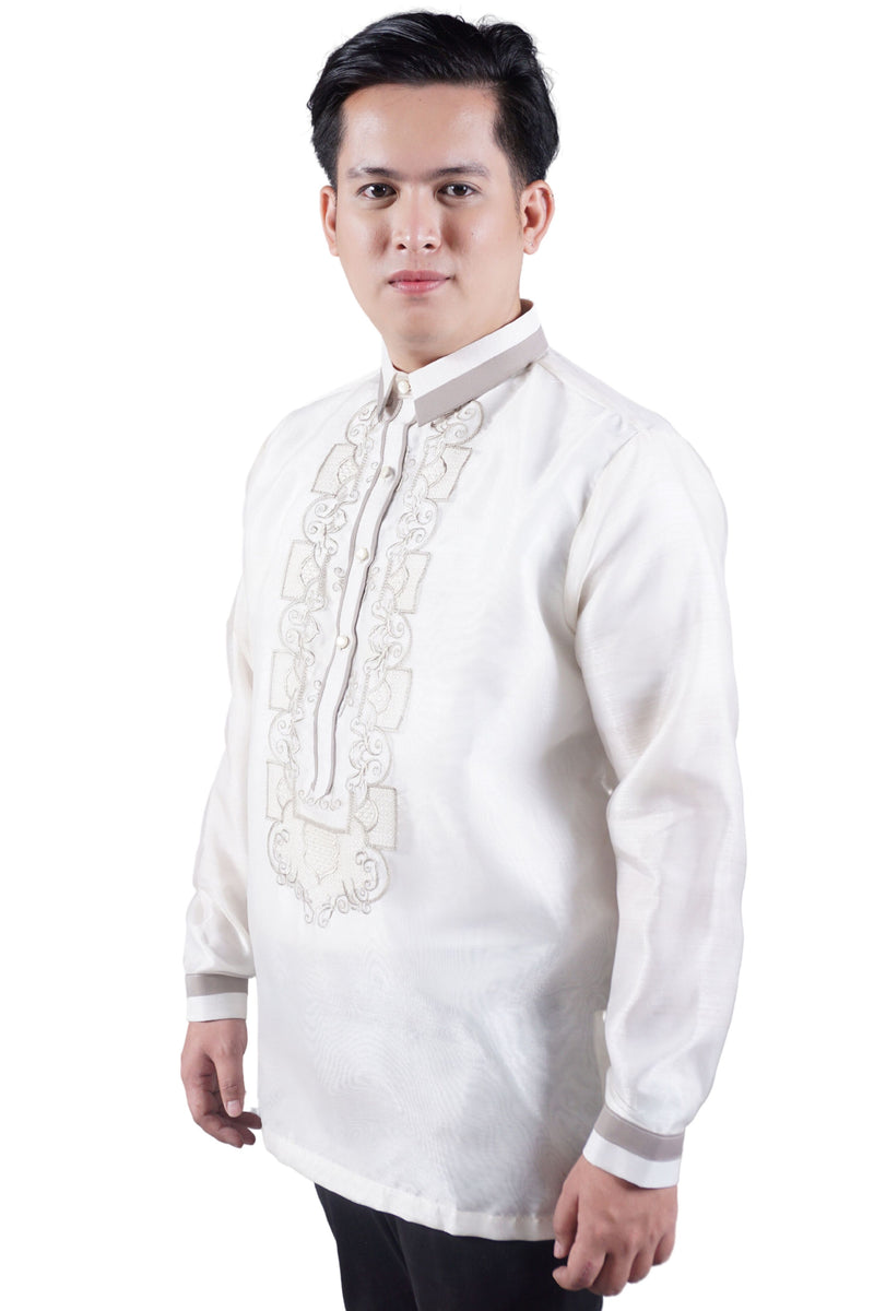 Organza Barong Tagalog - Colby JN40 – Barong World