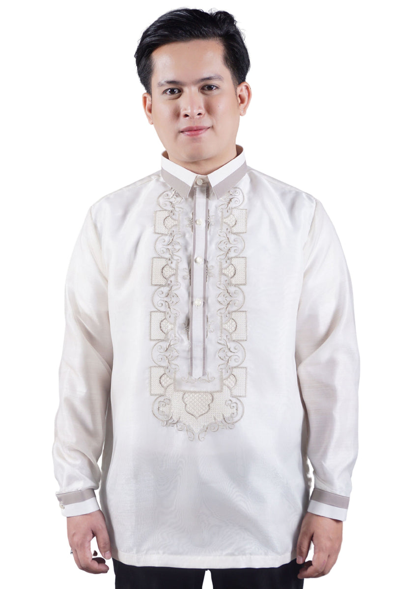 Organza Barong Tagalog - Colby JN40 – Barong World