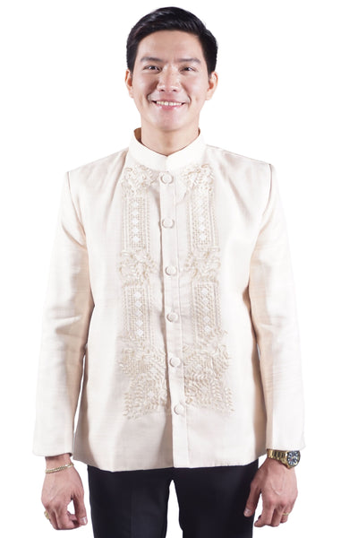 Premium Satin Cocoon Barong Tagalog Coat