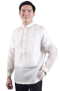 Premium White Cocoon Barong Tagalog
