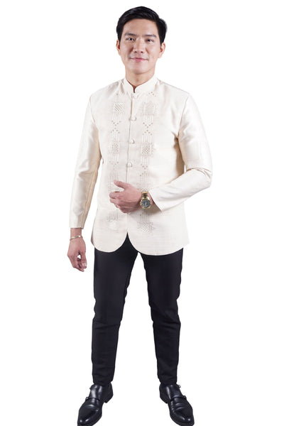 Premium Barong Tagalog Coat Jusilyn Satin - Amante MR59 For Sale ...