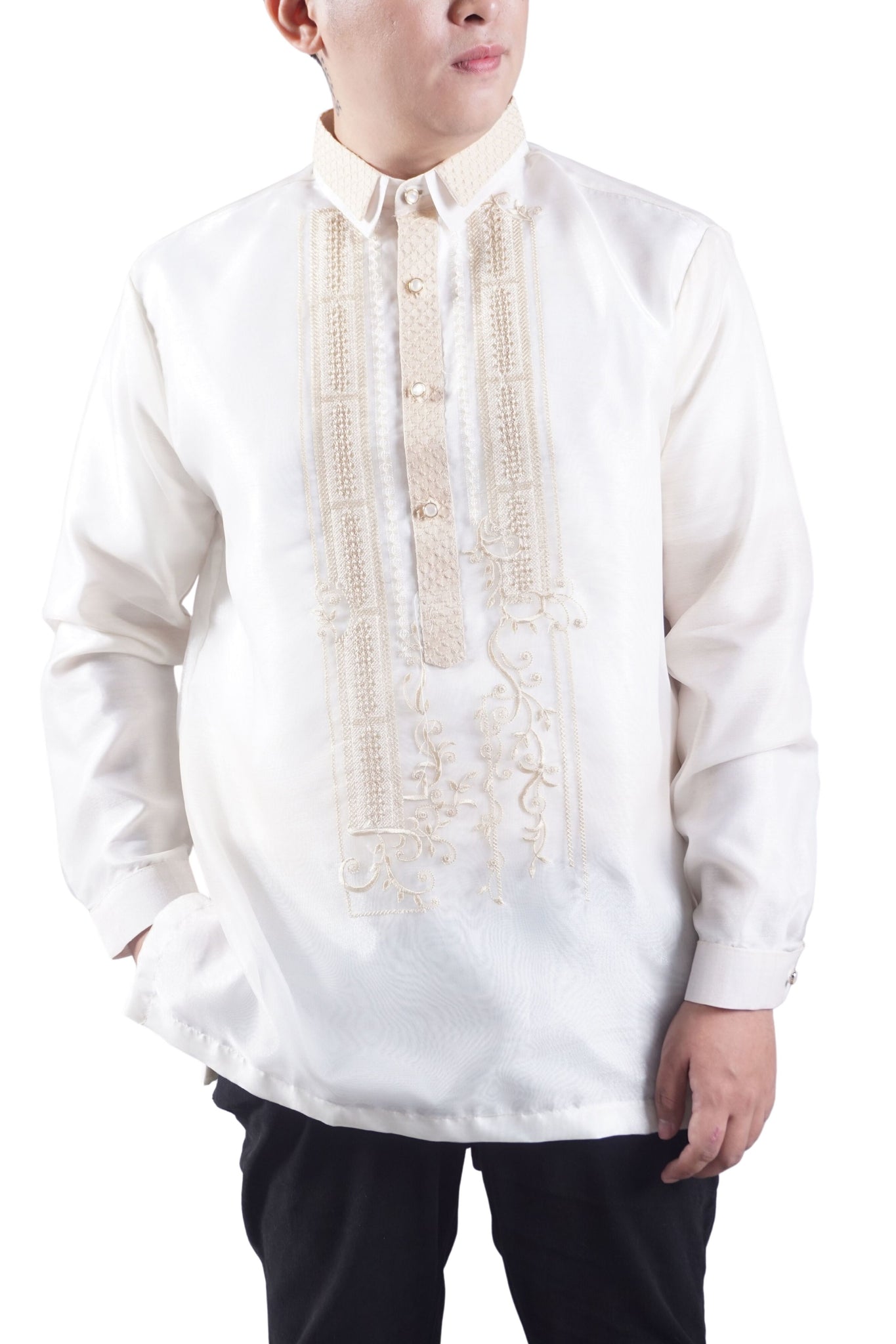 Organza Classic Barong Tagalog - Jonel - JN60 | Barong World