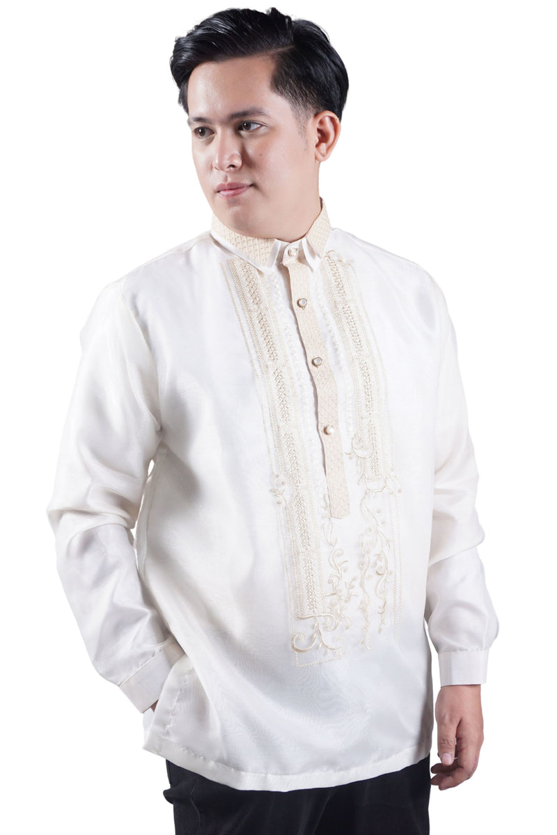 Men's Organza Classic Barong Tagalog - Jonel JN60 – Barong World