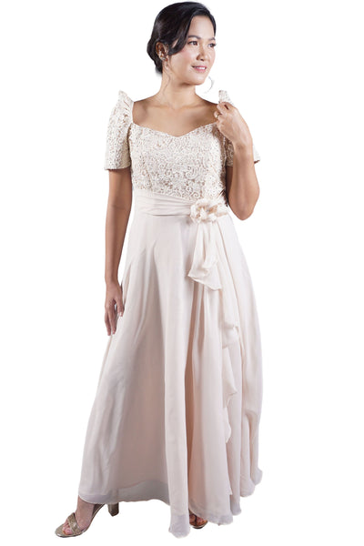 Radiant Elegance Mother of the Bride Dress - Janela JN61