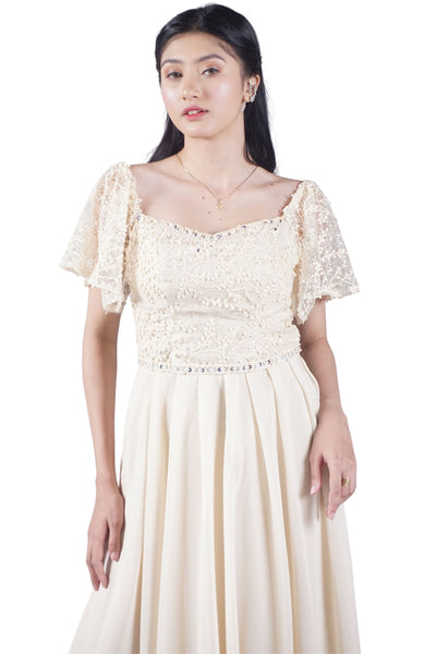 Lace Bridesmaid Dress - Megan JN65